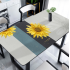 Скатертина для кухні та їдальні на замовлення з соняшниками "Sunflower", 60*90 см Скатертина для кухні та їдальні на замовлення з соняшниками "Sunflower", 60*90 см